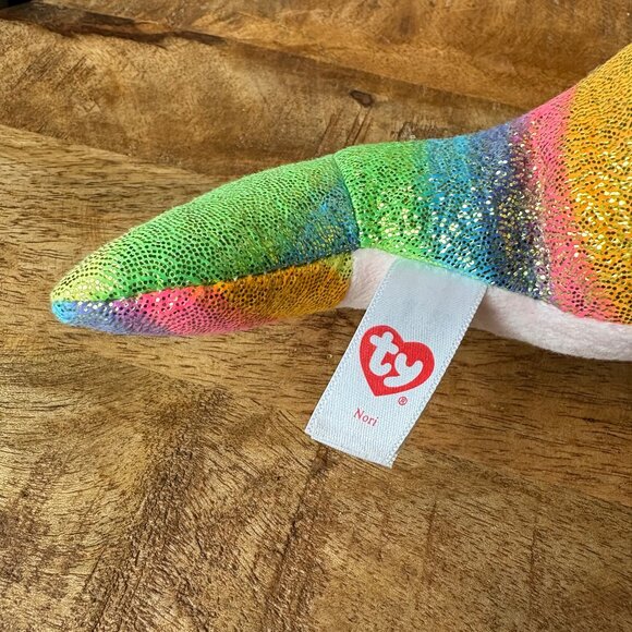 The Beanie Boo's Collection Nori Narwhal Stuffed Animal - Picture 12 of 12